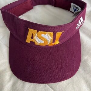 Adidas Maroon Visor with Yellow ASU Logo